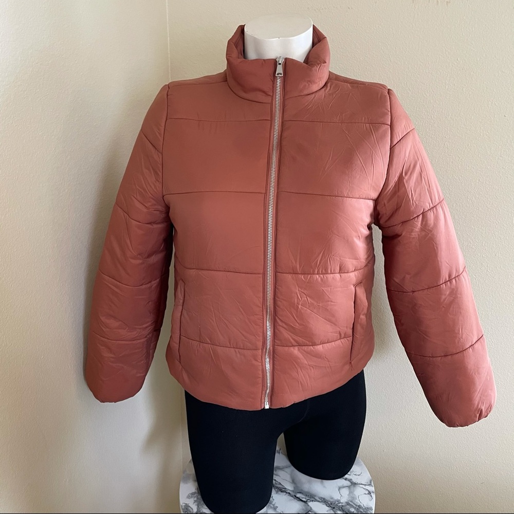 NWT full tilt terracotta clay puffer jacket Sz.XL